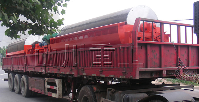 磁選機發貨現場